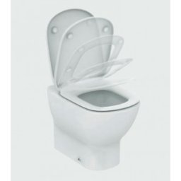 Vas WC fixare in pardoseala Ideal Standard gama Tesi AquaBlade, alb, BTW