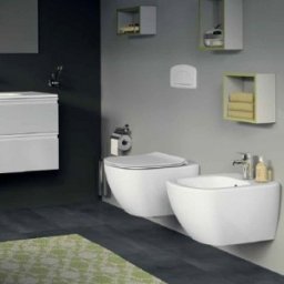 Vas WC suspendat Ideal Standard gama Tesi AquaBlade, alb