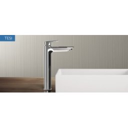 Baterie monocomanda lavoar cu pipa inalta VESSEL Ideal Standard gama Tesi, fara ventil, cu limitator debit 5l/min