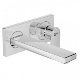 Baterie de lavoar Ideal Standard cu montaj pe perete model Edge, partea vizibila