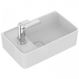 Lavoar Ideal Standard de montat pe platmodel Strada II, 45x27 cm, versiune de stanga