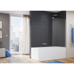 Paravan de montat pe cada Sanswiss model Easy, scticla 6 mm, de 80x150 cm