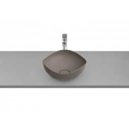 Lavoar Roca pe blat, model Ohtake, 375x375x175 mm, Coffe
