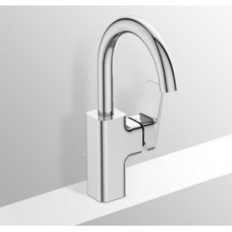 Baterie de lavoar Ideal Standard model Ceraplan cu pipa de tip lebada