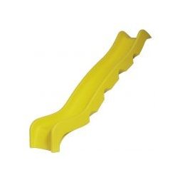 Tobogan pentru uz public optima, galben, 3 m lungime, pentru platforma de 1.5 m inaltime, kbt