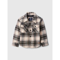GAP Baby Flannel Shirt Jacket - Boys