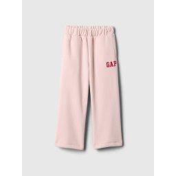 GAP Baby wide sweatpants with logo - Girls
