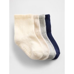 GAP Baby Socks, 4 Pairs - Girls