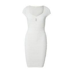 GUESS Rochie tricotat 'MICHELLE' alb