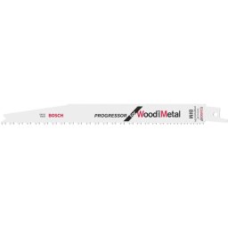 Bosch Bosch Powertools sabre saw blade S 3456 XF Progressor for Wood and Metal, 100 pieces (length 200 mm)