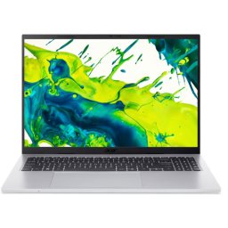 Laptop Acer Aspire Go 16 WUXGA 16 inch Intel Core 5 120U 16GB 512GB SSD Free Dos Pure Silver