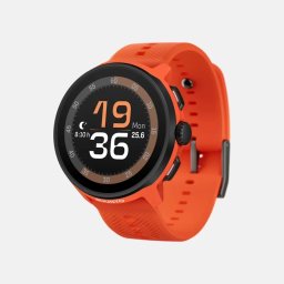 Ceas Sport Suunto RUN Display AMOLED 1.32Inch Curea Silicon Coral Orange