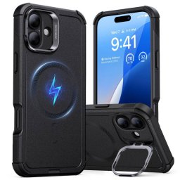 Husa ESR Apple iPhone 16 Plus Cyber Armor Kickstand Negru