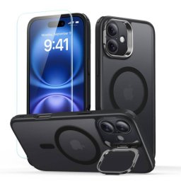 Husa ESR Apple iPhone 16 Classic Hybrid Kickstand Screen Protector Negru