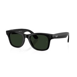 Ochelari Inteligenti RAYBAN Wayfarer Gen 2 WiFi BT 32GB Flash Shiny Black Graphite Green