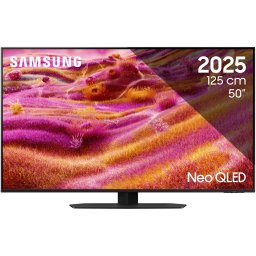 Televizor SAMSUNG MiniLED Neo QLED 50QN90F, 125 cm, Smart, 4K Ultra HD, 100 Hz, Clasa F (Model 2025), Negru