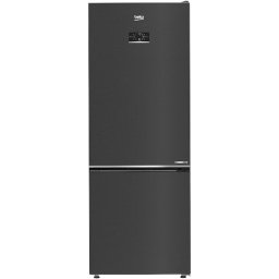 Combina frigorifica Beko B3RCNE564HXBR, HarvestFresh, AeroFLow, 490 L, Clasa E, H 192 cm, Dark Inox