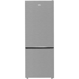 Combina frigorifica Beko B3RCNE564HXB, 490 l, H 192 cm, No Frost, Clasa E, Functie congelare rapida, Door open buzzer, Iluminare LED, Metal Look