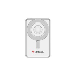 Baterie externa portabila Verbatim 5.000mAh C'n'G, Magnetica, Doua cabluri , 20W, 2,4 A, PD 3.0, Incarcare rapida, 2 conectori de iesire (USB-C), Argintiu