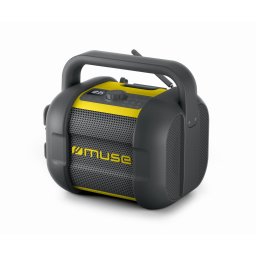Muse M-968 BTY Jobsite Bluetooth Radio, Black/Yellow