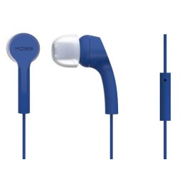 Koss KEB9iB SBS Headphones, In-Ear, Wired, Microphone, Blue