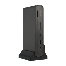 Dock USB-C ASUS Triple Display DC301 Duo, Suport 3x 4K, Power Delivery 90W, 2x DisplayPort, HDMI, LAN Gigabit, USB 3.2 Gen2, Cititor SD