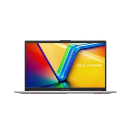 Laptop Asus Vivobook Go 15 E1504TA-BQ284 cu procesor Intel N150, 15.6 inch, Full HD, 8GB RAM, 256GB SSD, Intel Graphics, No OS, Argintiu