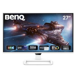 Monitor Gaming IPS LED BenQ 27" EW270Q, QHD (2560 x 1440), HDMI, DisplayPort, Boxe, 200 Hz, 1 ms (Alb)