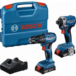 Set combi BOSCH 06019N2024, 1x PRO GDR 18V-215, 1x GSB 185-LI, 2x 2,0AH, 1x GAL 18V-20