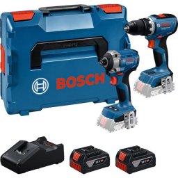 Set combi BOSCH 0615A50090, 1x GSR, 1x GDR, 2x GBA 5.0 Ah, 1x GAL 18V-40