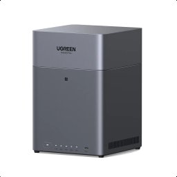 UGREEN Network Attached Storage DH4300 Plus CPU A76+A55 8 Core, 4-Bay, 8GB LPDD4X, HDMI 4K, 2.5GbE LAN (Diskless)