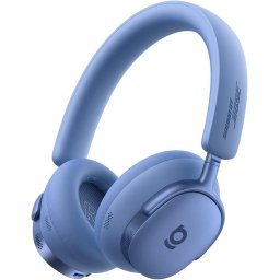 Casti Wireless Over-Ear Baseus Inspire XH1 Sound by Bose, Adaptive Active Noise Cancelling, Dolby Audio, Bluetooth 6.1, Autonomie 100 de ore, Twilight Blue