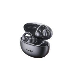 Casti True Wireless Baseus Bowie MC1 Pro, Open Ear, Bluetooth 6.0, IP67, Multipoint, Autonomie 40 de ore, Negru