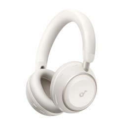 Casti wireless Over-Ear Anker Soundcore Space 2, Active Noise Cancelling, LDAC Hi-Res, Bluetooth 6.1, Autonomie 50 ore, Alb