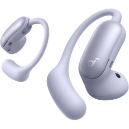 Casti wireless Open-Ear Anker Soundcore AeroFit 2 Pro, ANC, LDAC, Bluetooth 6.1, IP55, Autonomie 34 ore, Violet
