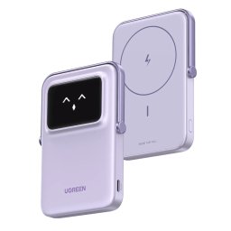 Baterie Externa UGREEN 5.000 mAh, Magsafe, USB-C, 20W, Violet