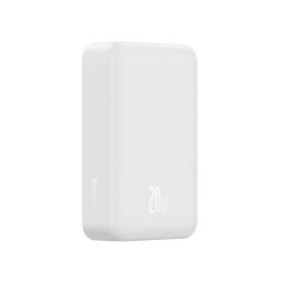 Baterie externa Baseus EnerFill FM41 Mini Magnetic 20.000 mAh, 20W, Alb