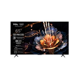 Televizor Smart Mini LED TCL 65C61K, 164 cm, Ultra HD 4K, CI+, smart Google TV, Negru
