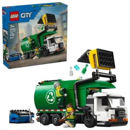 Set de constructie LEGO City 60495 Camion de reciclare