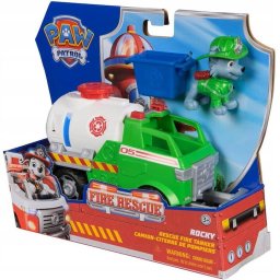 Spin Master - Rescue Fire Tanker Paw Patrol Fire Rescue Rocky set cu figurina