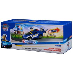 Spin Master - Set jucarie Rescue Cruiser Chase cu motor de retragere si figurine