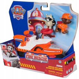 Spin Master - Rescue Fire Boat Paw Patrol Fire Rescue Zuma set cu figurina