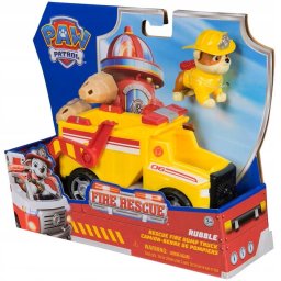Spin Master - Rescue Fire Dump Truck Paw Patrol Fire Rescue Rumble set cu figurina