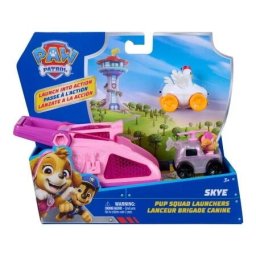 Spin Master - Set figurine Paw Patrol, Skye si vehicul cu lansator