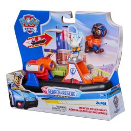 Vehicul Paw Patrol Spin Master – Zuma Rescue Hovercraft cu 2 figurine