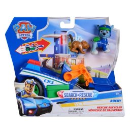 Vehicul Paw Patrol Spin Master - Rocky Search & Rescue Rescue Recycler cu figurina