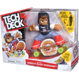 Spin Master, Tech Deck Shred N' Blast, skateboard, multicolor