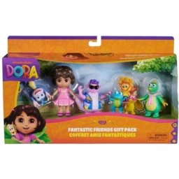Spin Master - Set 7 figurine Dora Exploratoarea, Fantastic Friends