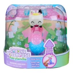 Spin Master - Inel de zana cu figurina Pandy Paws, Gabbys Dollhouse, Fairylandia