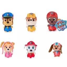 Patrula cățelușilor: Figurină mini din pluș - 8 cm, diverse modele
